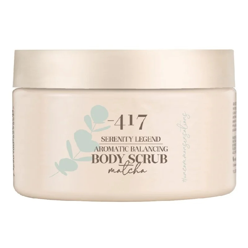 Scrub pentru corp cu Matcha Serenity Legend, 400 g, Minus 417