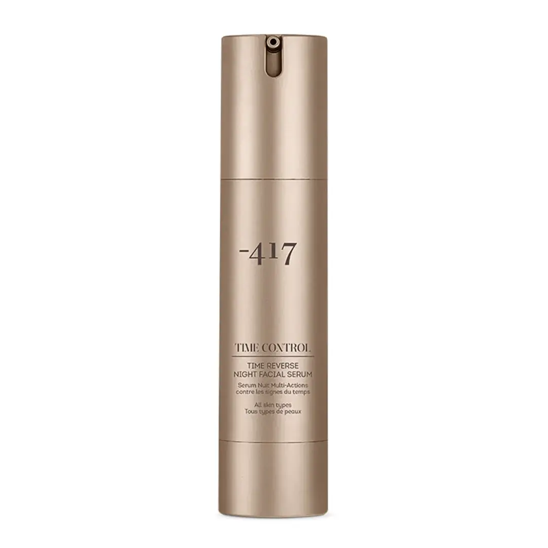 Ser antirid pentru noapte cu acid hialuronic Reverse Time Control, 50 ml, Minus 417
