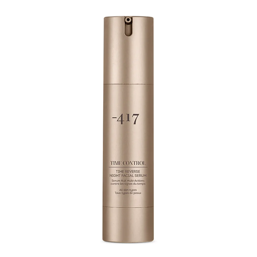 Ser antirid pentru noapte cu acid hialuronic Reverse Time Control, 50 ml, Minus 417