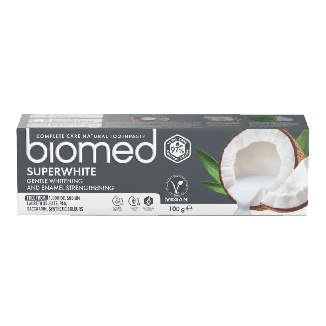 Pasta de dinti Superwhite, 100 g, Biomed