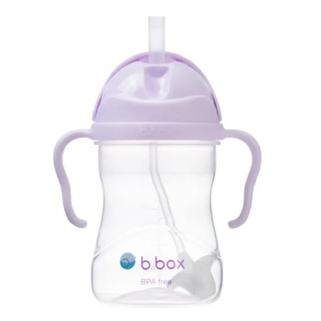 Cana cu pai, 6 luni+, Mov, 240 ml, B.Box
