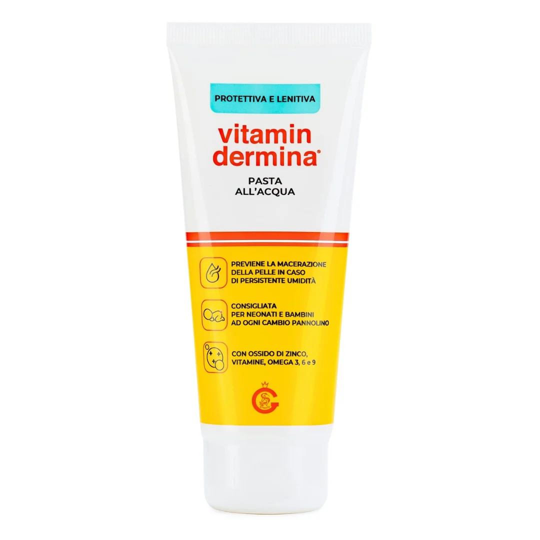 Cremă protectoare impotriva eritemului fesier Pasta all’Acqua, 100ml, Vitamin Dermina