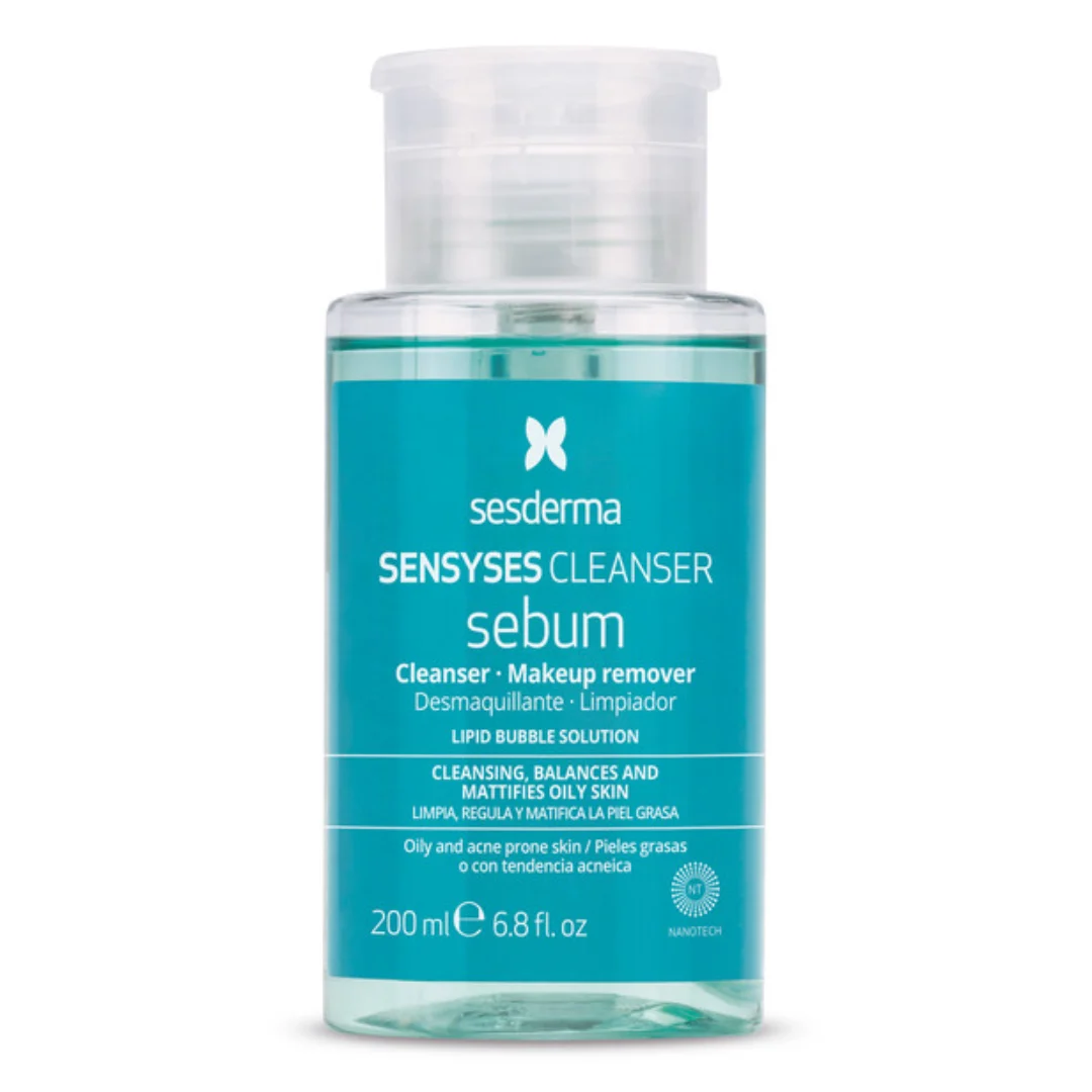 Apa lipozomala pentru ten gras cu tendinta acneica Sebum, 200ml, Sesderma