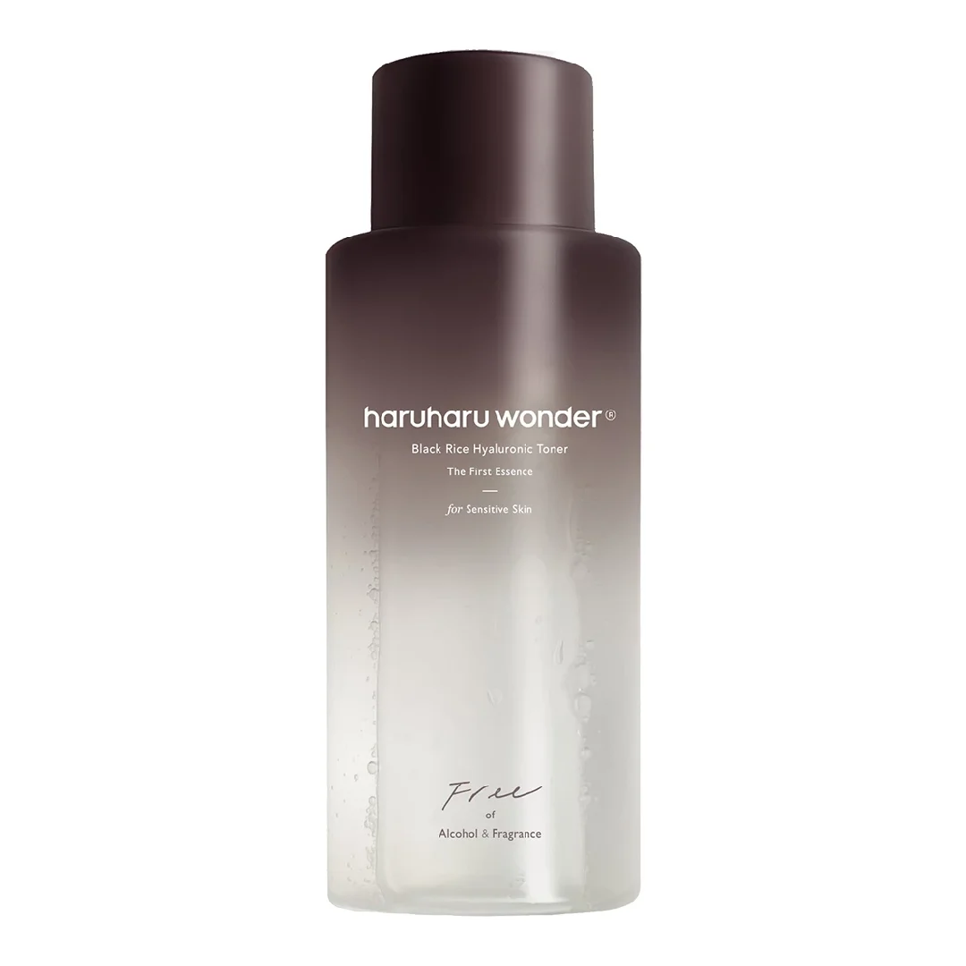 Toner de fata hidratant Black Rice Hyaluronic, 300 ml, Haruharu