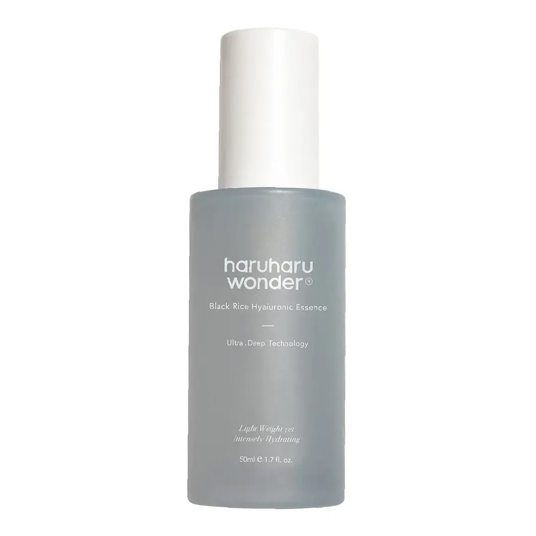 Emulsie de fata Black Rice Hyaluronic Essence, 50 ml, Haruharu