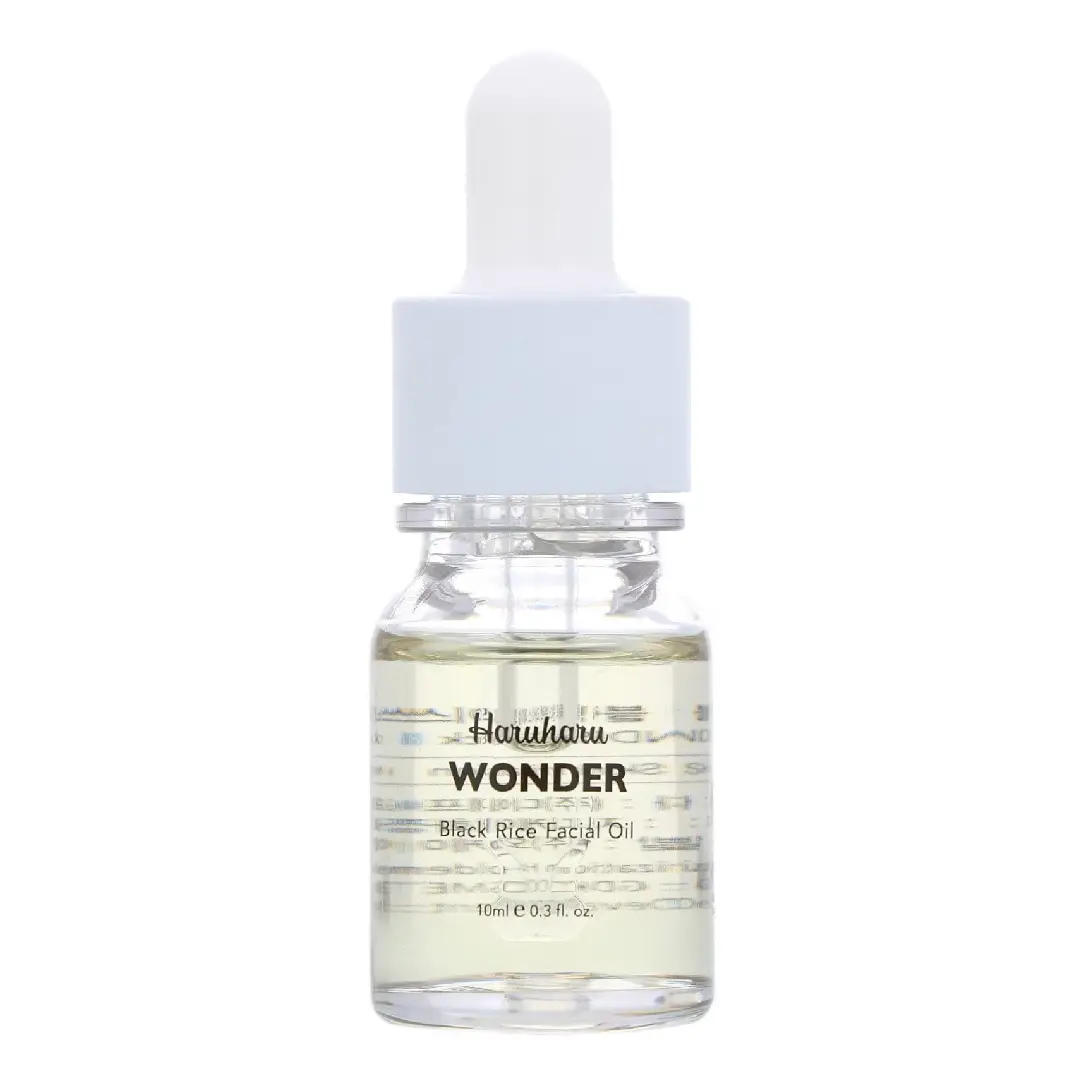 Ulei facial Black Rice, 10 ml, Haruharu