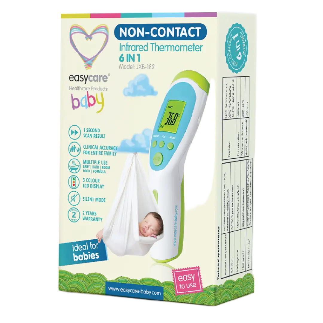 Termometru noncontact multifunctional 6in1, albastru, Easycare