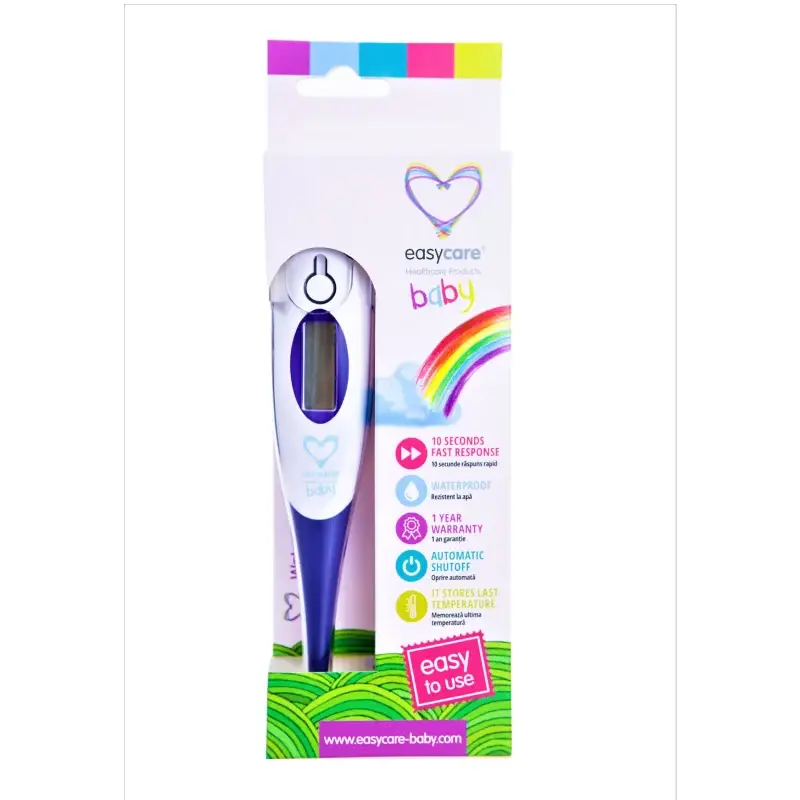 Termometru digital, cu cap flexibil, +0 luni, Easycare