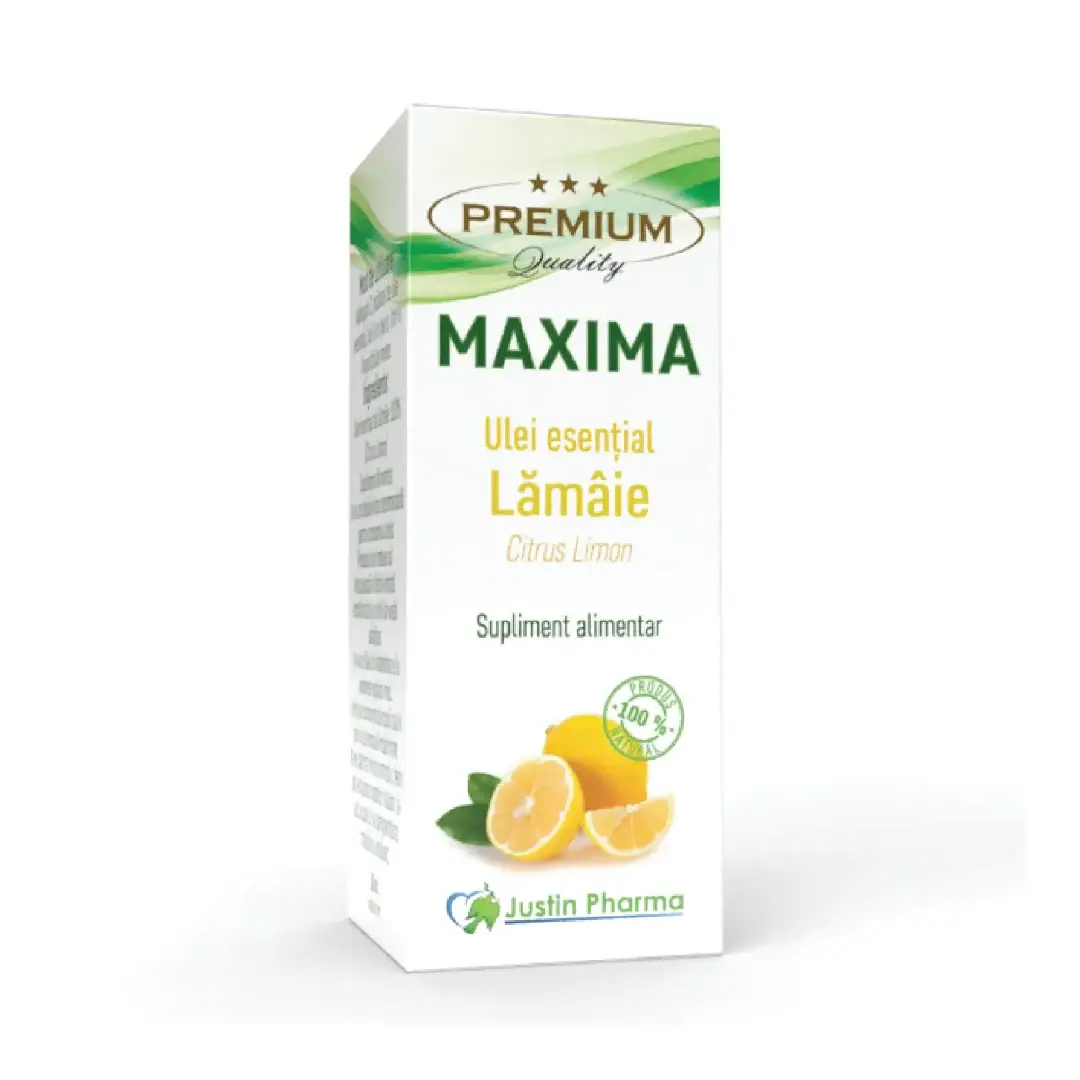 Ulei esential Lamaie Maxima, uz intern, 10 ml, Justin Pharma
