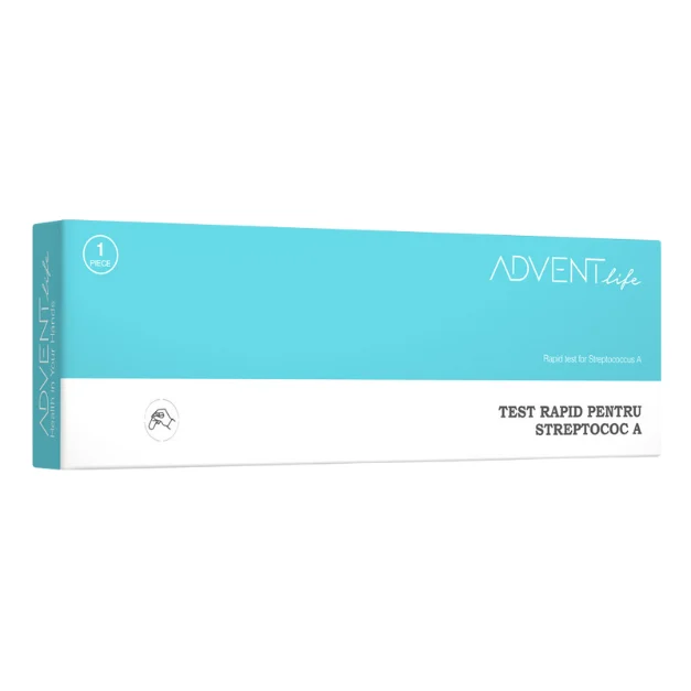 Test rapid Streptococ A, 1 bucata, Advent