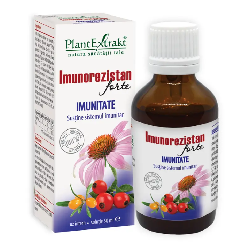 Imunorezistan Imunitate Forte, 50 ml, Plant Extrakt
