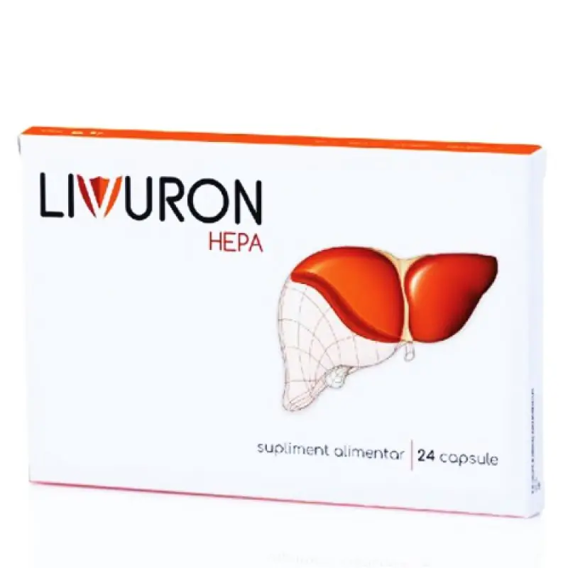 Livuron Hepa, 24 capsule