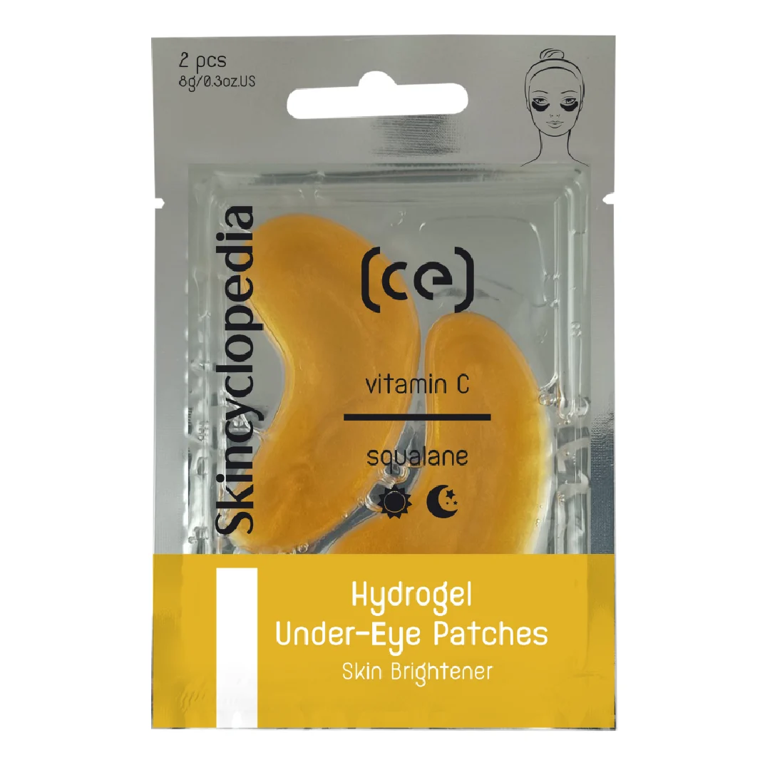 Patches hidrogel pentru conturul ochilor cu Vitamina C, 2 bucati, Skincyclopedia