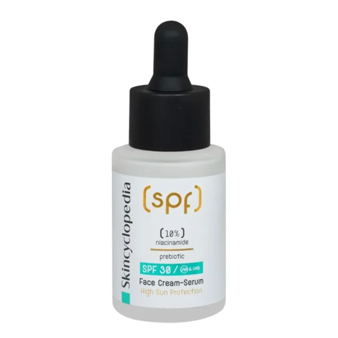 Ser crema impotriva imperfectiunilor cu SPF30 si niacinamida, 30ml, Skincyclopedia