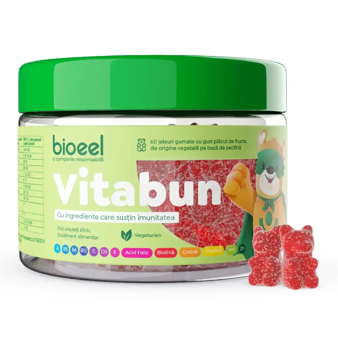 Vitabun, 60 jeleuri gumate, Bioeel