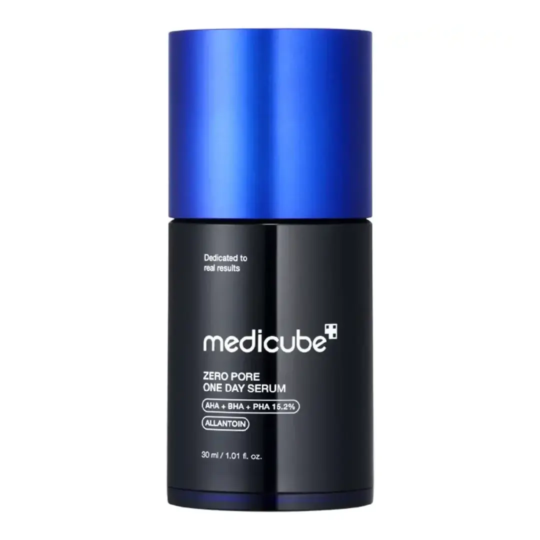 Ser de fata cu AHA 1% si niacinamida 2%, Zero Pore One Day, 30 ml, Medicube
