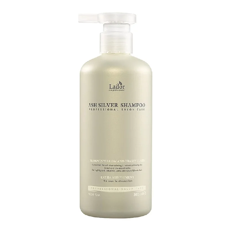 Samponul hidratant pentru nuantarea parului blond Lador Ash Silver, 300 ml, La'dor