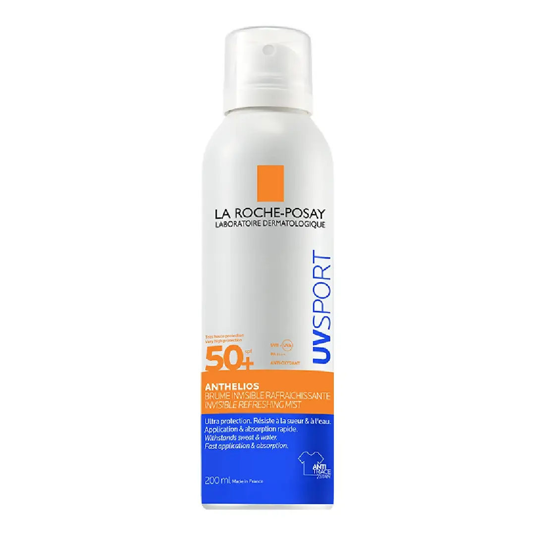 Spray invizibil reimprospatant SPF 50+ Anthelios UVSport, 200 ml, La Roche-Posay
