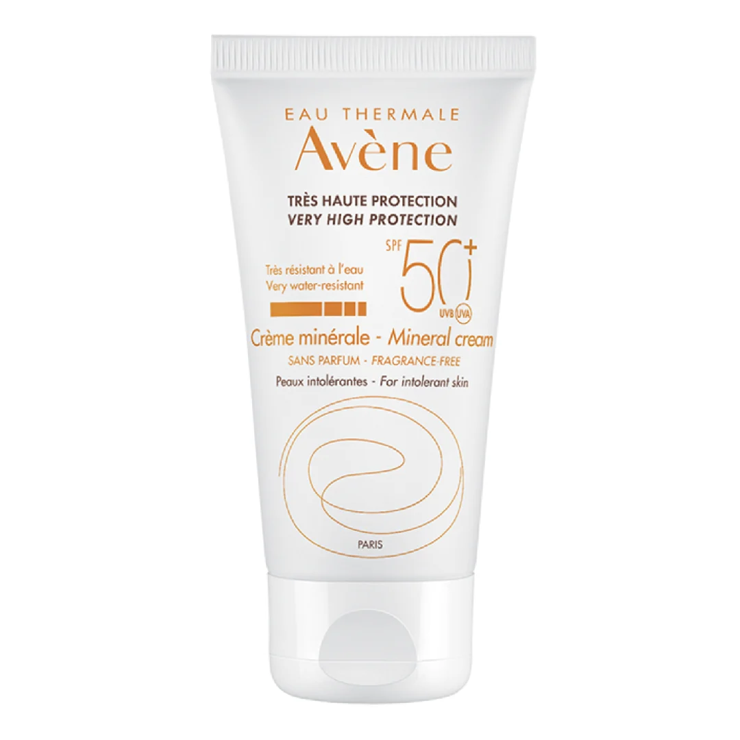 Crema minerala pentru protectie solara SPF50+, 50 ml, Avene