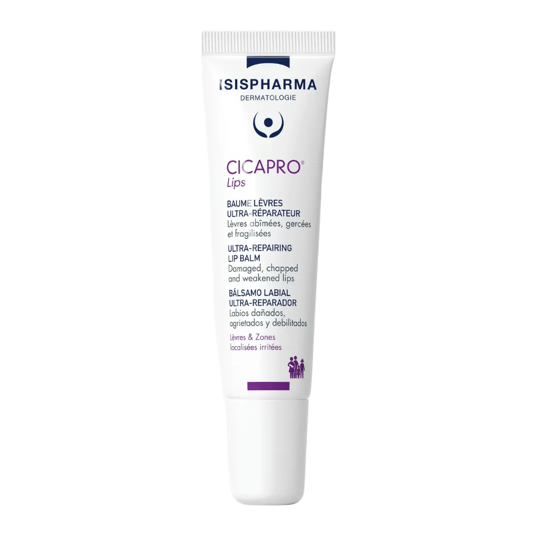 Balsam reparator intensiv pentru buze Cicapro, 15 ml, IsisPharma