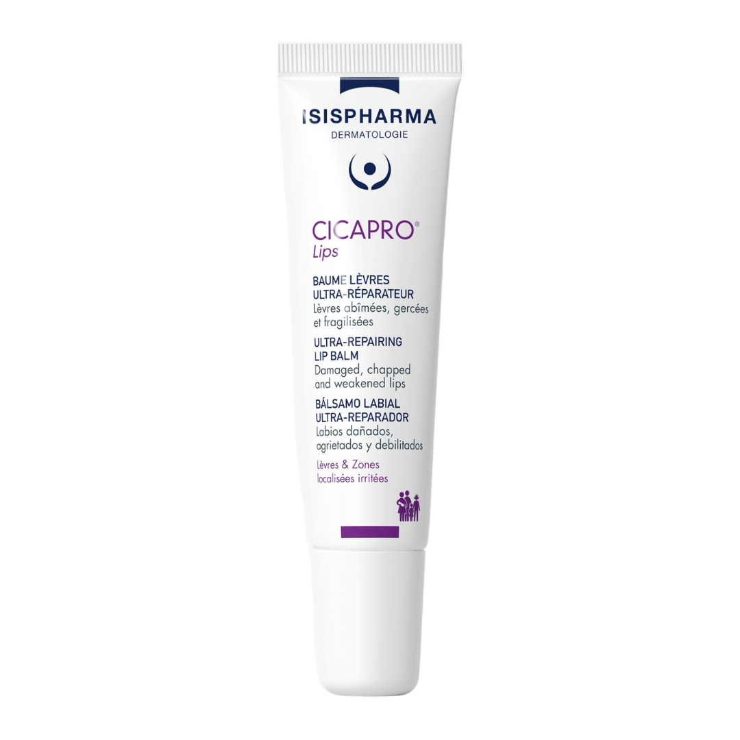Balsam reparator intensiv pentru buze Cicapro, 15 ml, IsisPharma