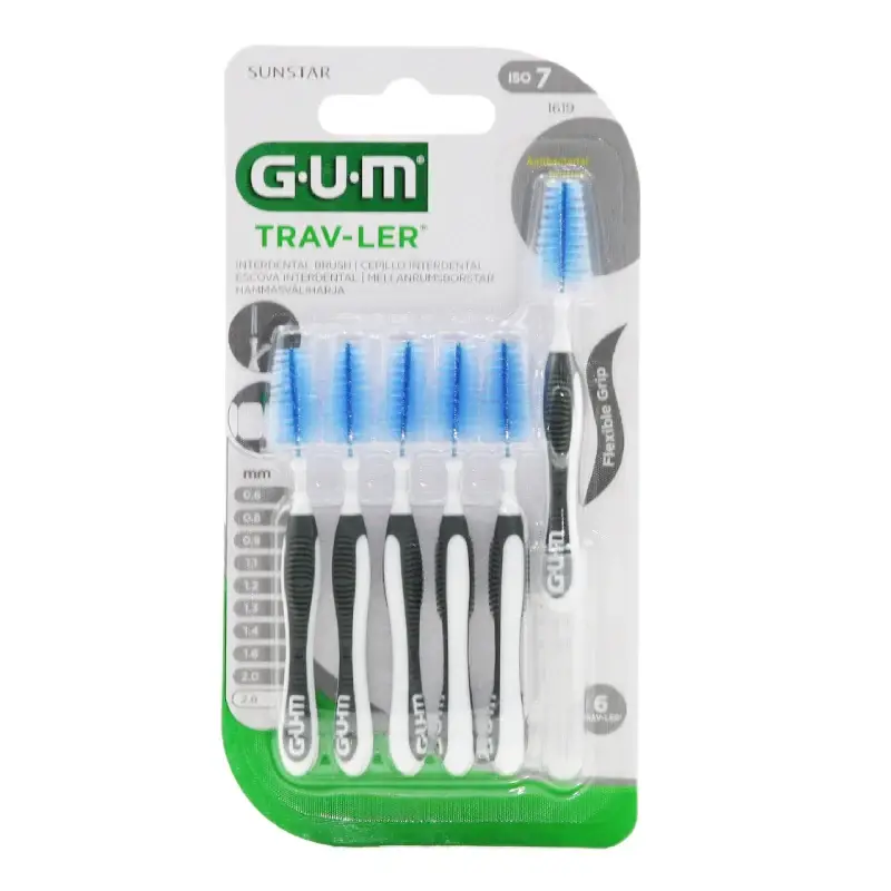 Periure Interdentare Trav-ler, 2.6mm, negru, Sunstar GUM