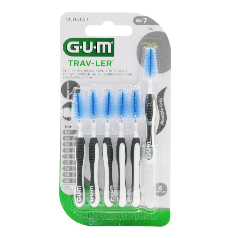 Periure Interdentare Trav-ler, 2.6mm, negru, Sunstar GUM