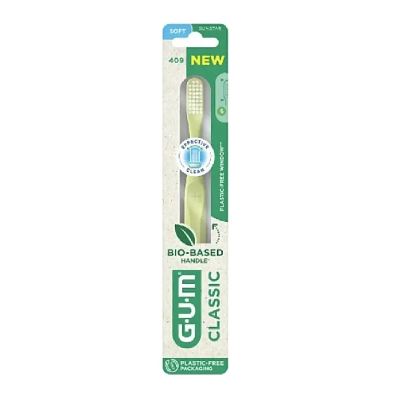 Periuta de dinti, Classic Soft S, 409, culori variate, Sunstar Gum