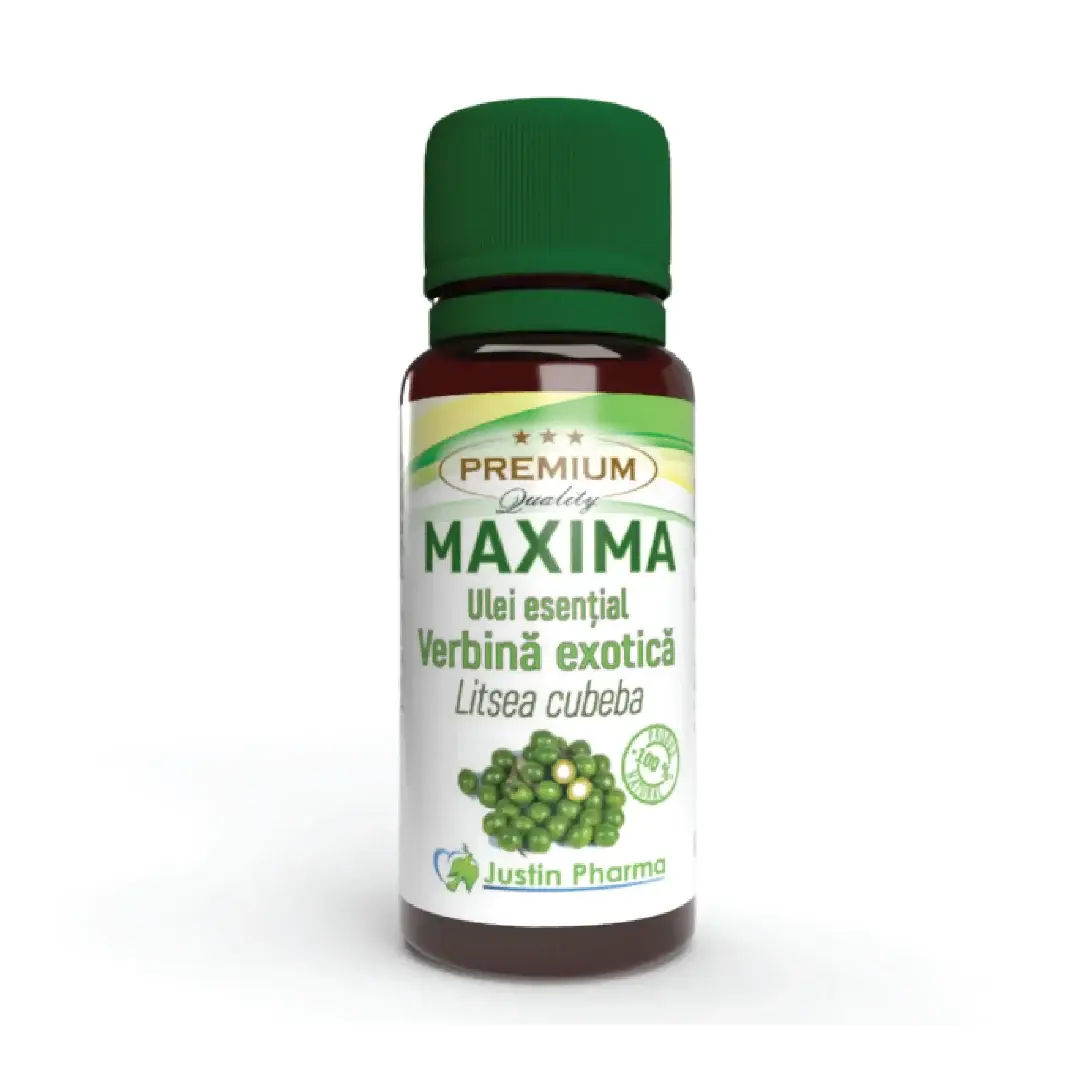 Ulei esential Verbina Exotica, uz extern, 10 ml, Justin Pharma