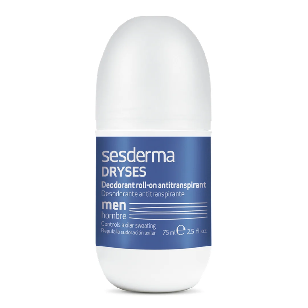 Deodorant roll-on antiperspirant pentru barbati Dryses, 75 ml, Sesderma