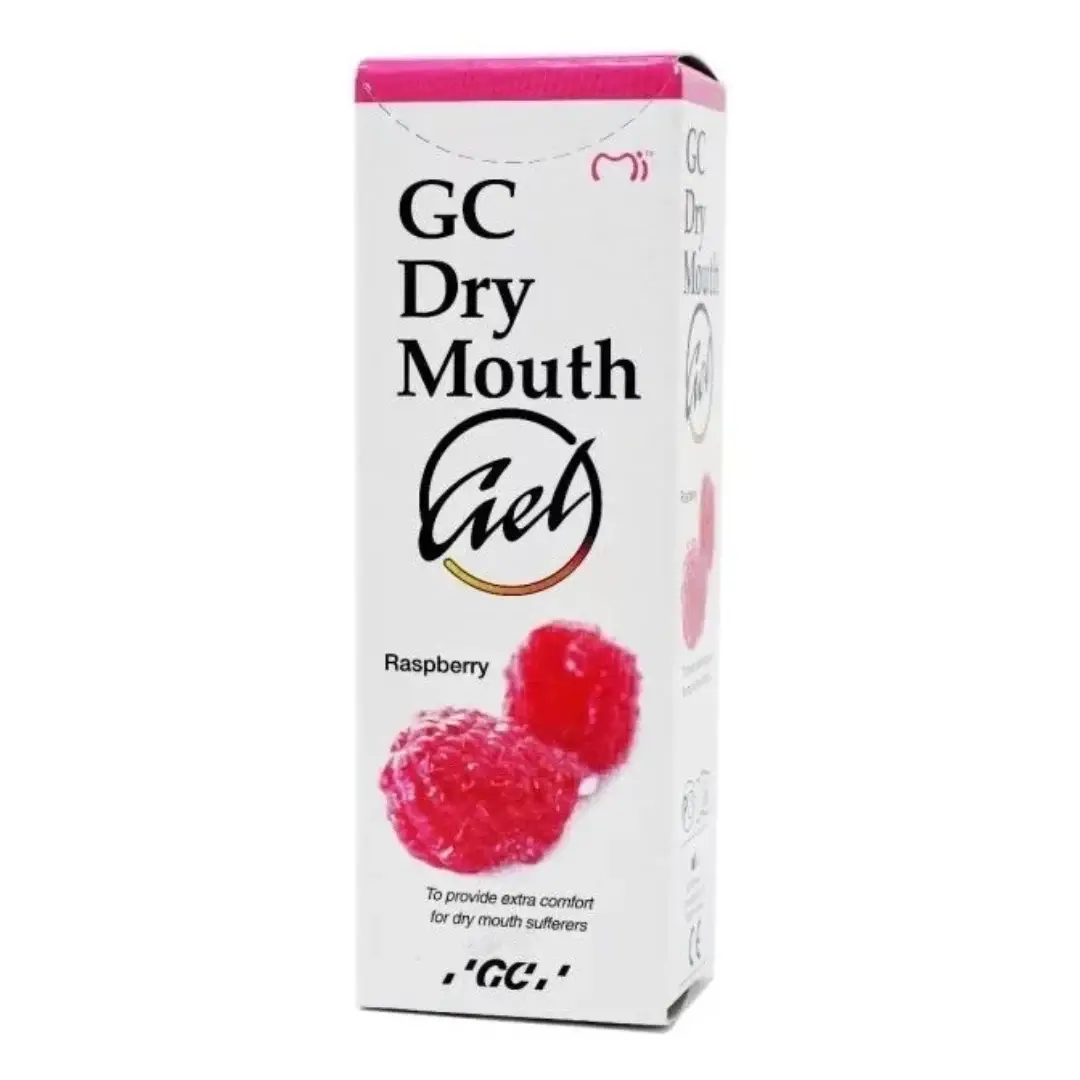 Gel pentru gura uscata cu aroma de zmeura Dry Mouth, 35 ml, GC Dental