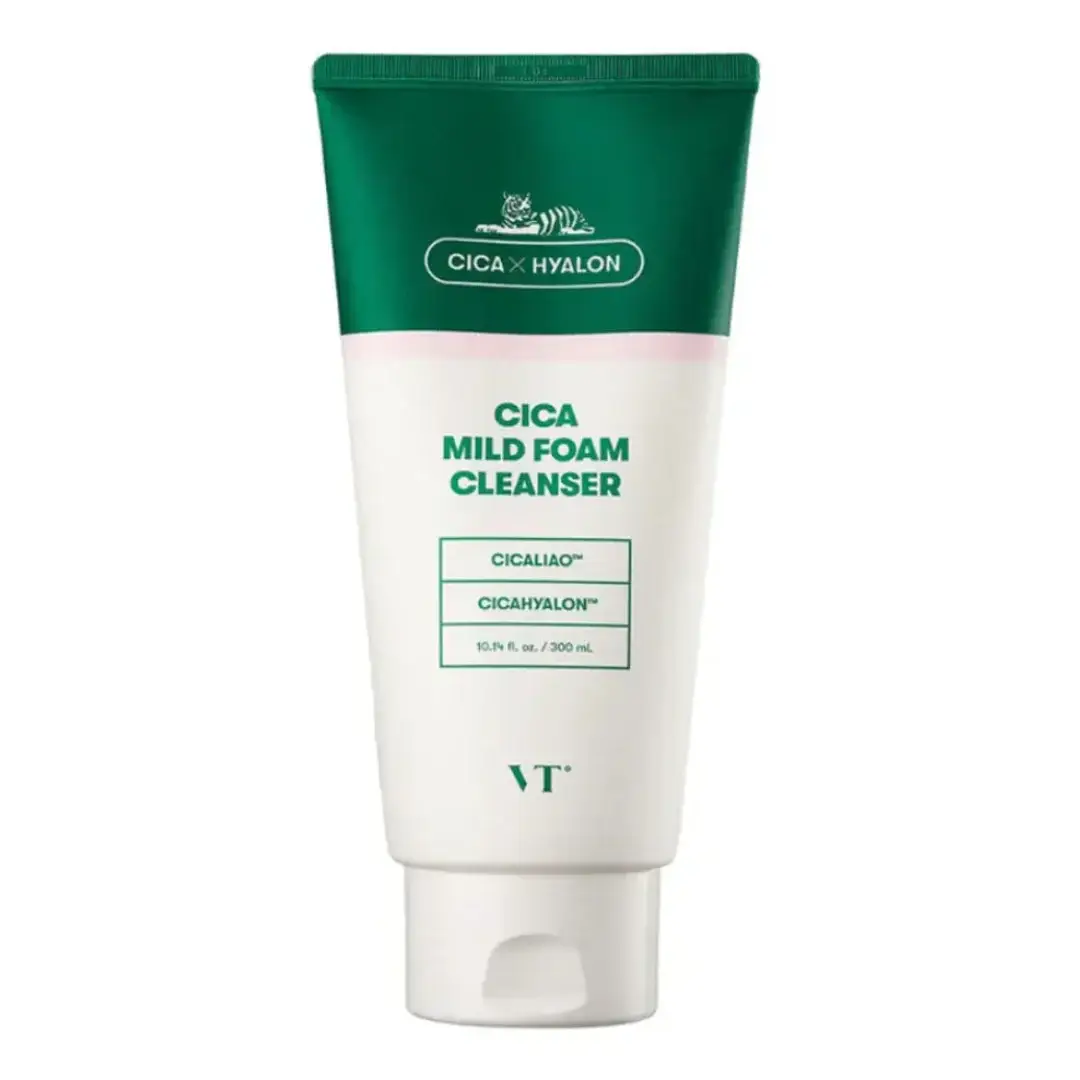 Spuma de curatare pentru fata Cica Mild, 300ml, VT Cosmetics