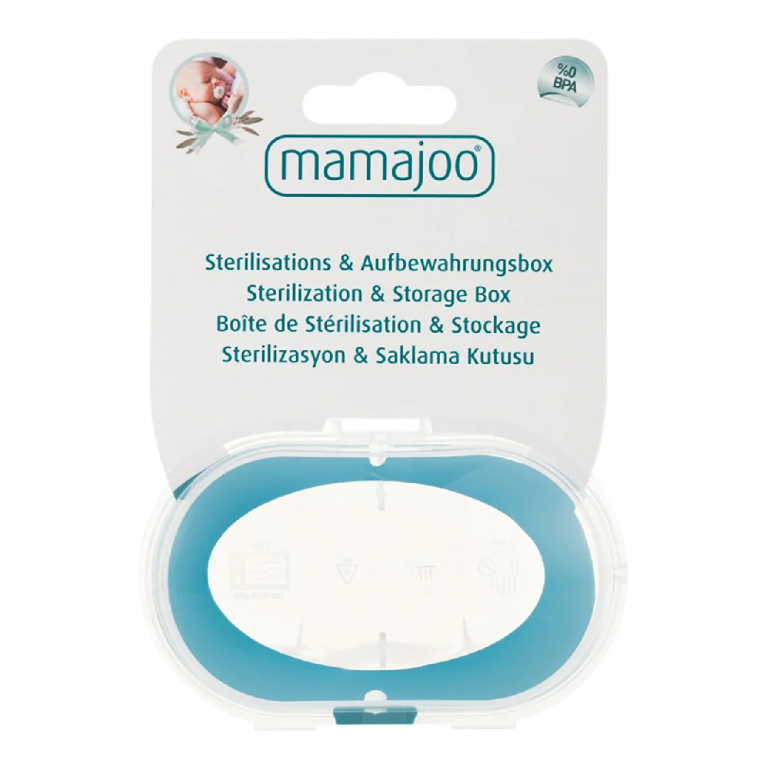 Cutie de sterilizare si depozitare suzete, 1 bucata, Mamajoo