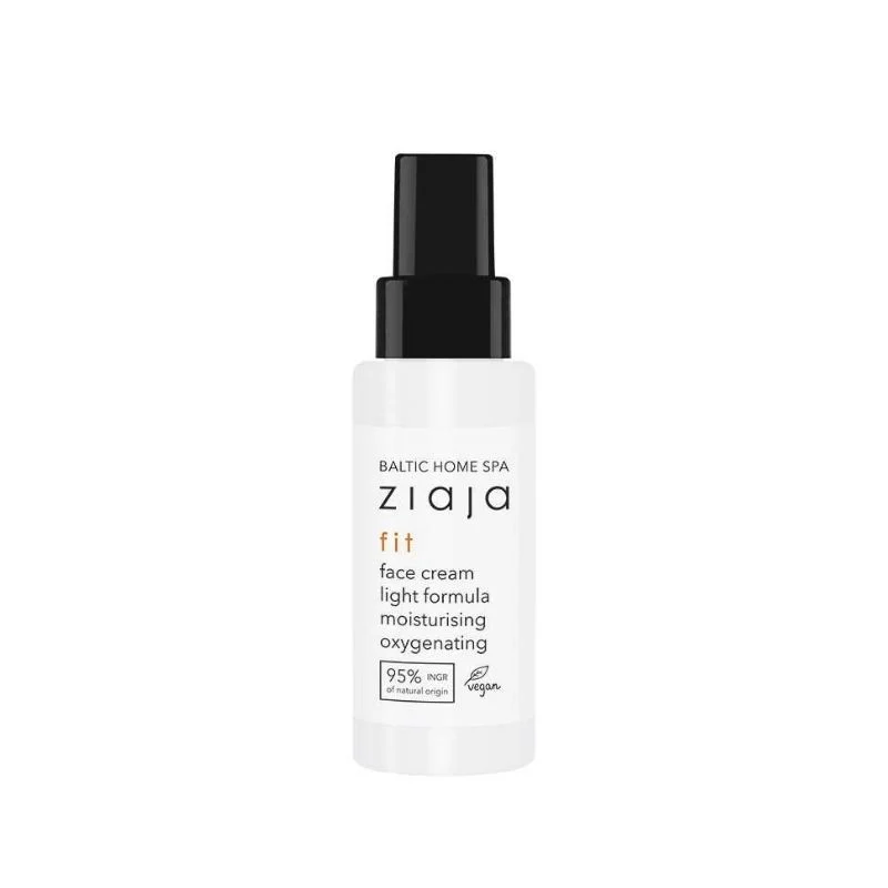 Crema cu formula light pentru fata Baltic Home Spa Fit, 50ml, Ziaja
