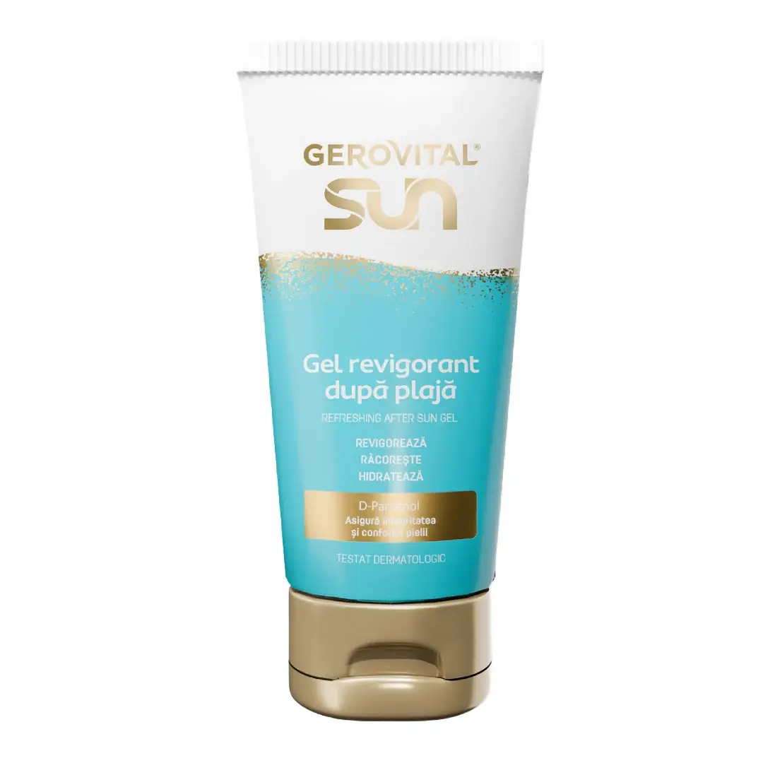 Gel revigorant dupa Plaja Sun, 150 ml, Gerovital