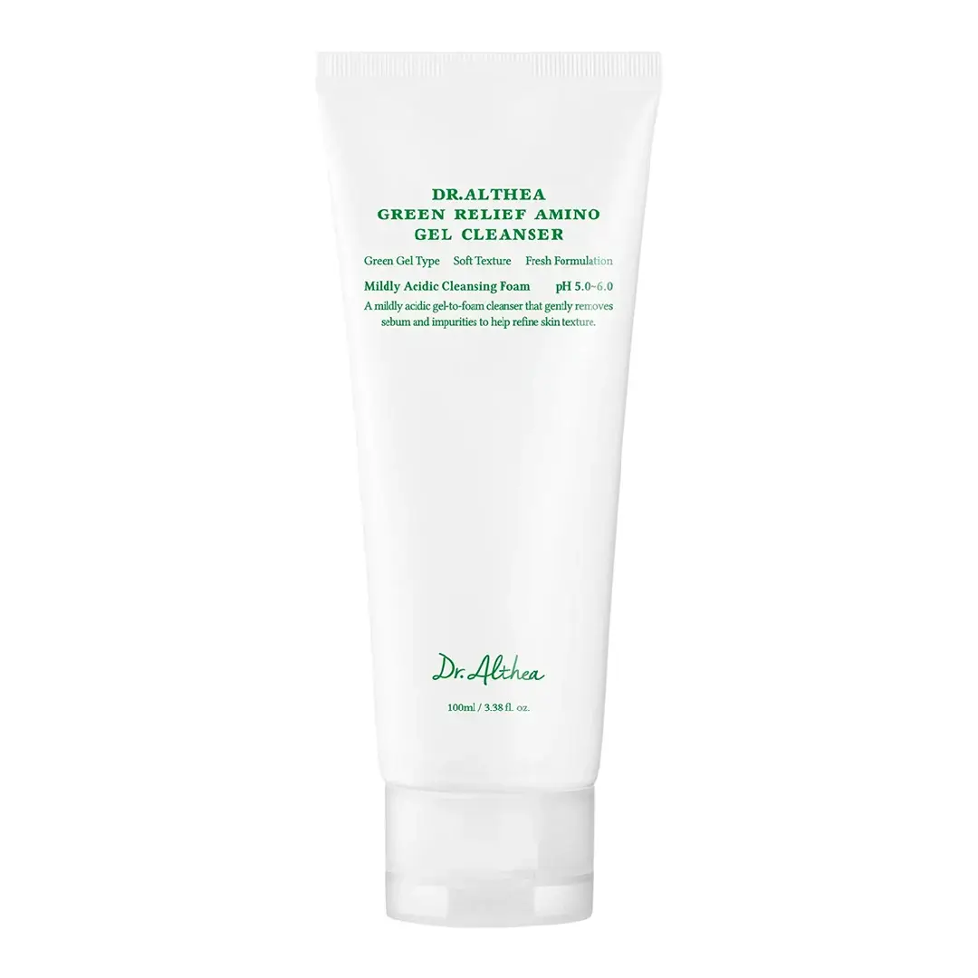 Gel de curatare Green Relief Amino Gel Cleanser, 100 ml, Dr. Althea