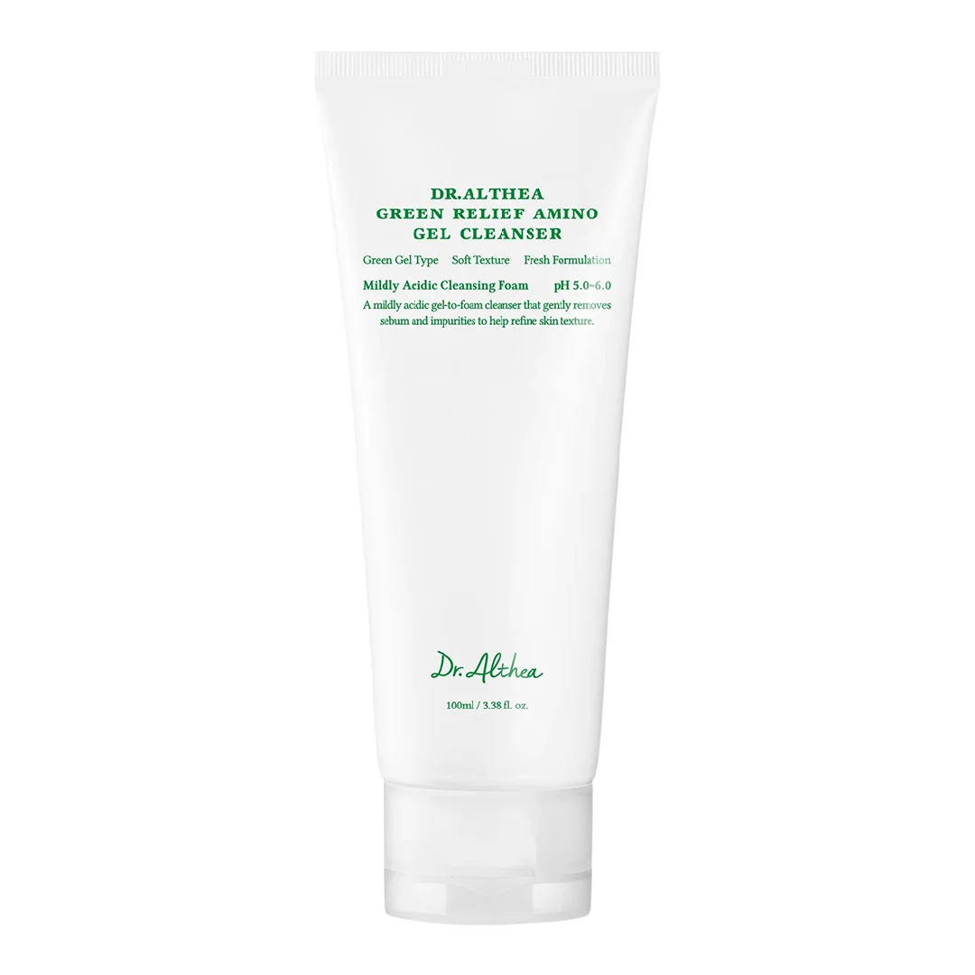 Gel de curatare Green Relief Amino Gel Cleanser, 100 ml, Dr. Althea