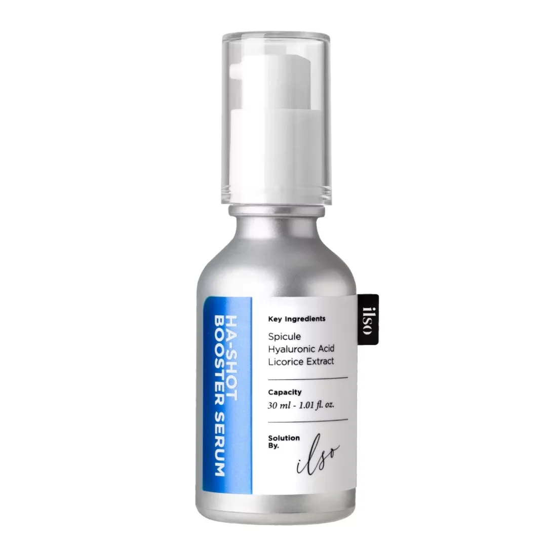 Ser exfoliant si hidratant pentru fata Ha-Shot Booster Serum, 30ml, Ilso