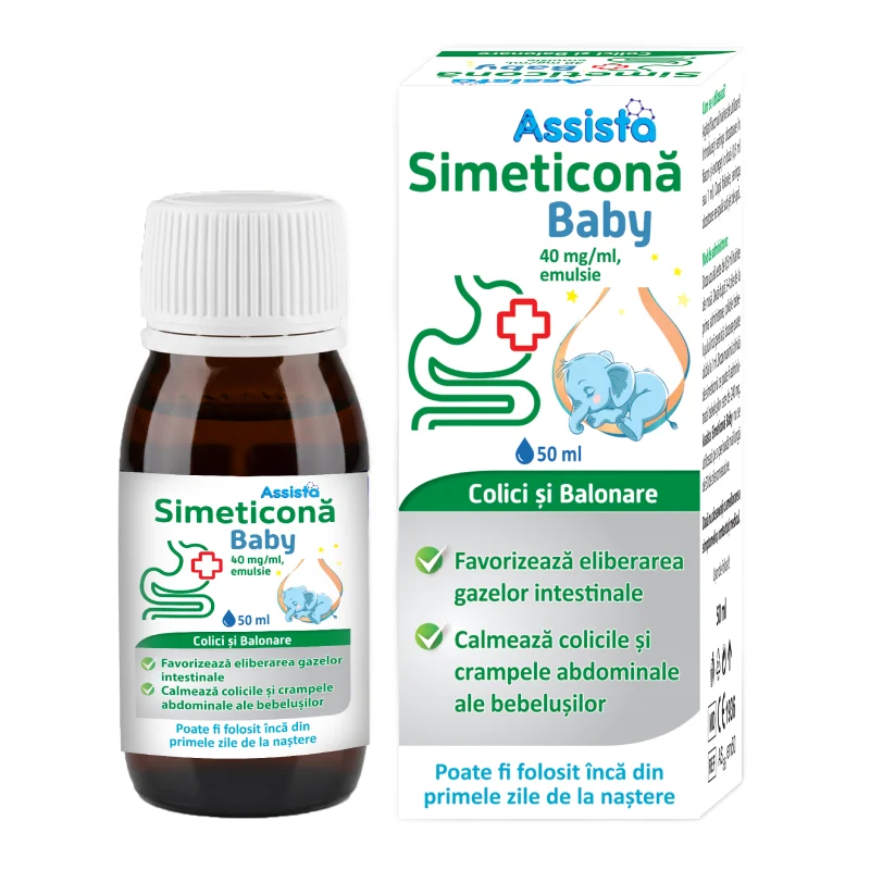 Simeticona Baby Emulsie, 50 ml, Assista