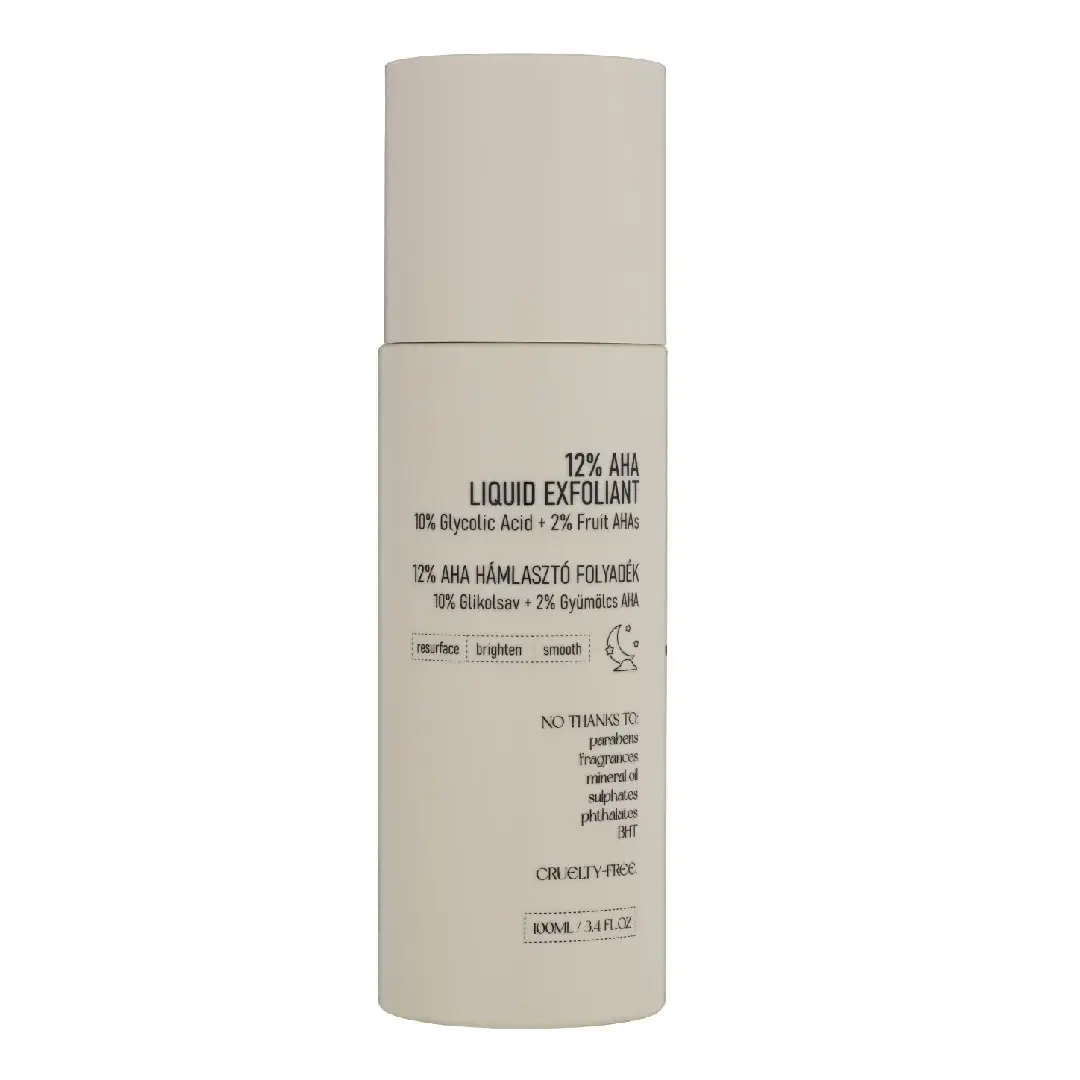 Ser exfoliant cu 12% AHA, 100 ml, Nerds