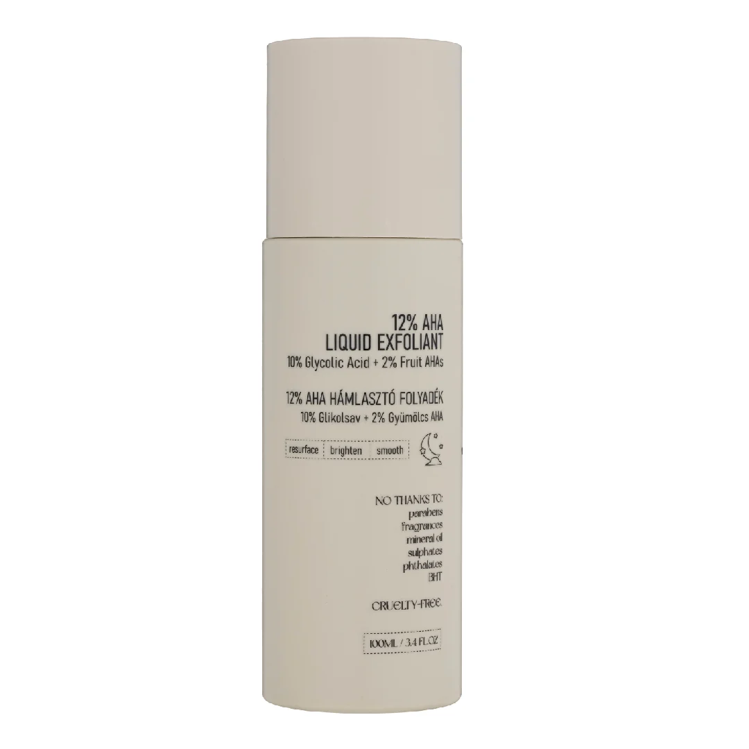 Ser exfoliant cu 12% AHA, 100 ml, Nerds