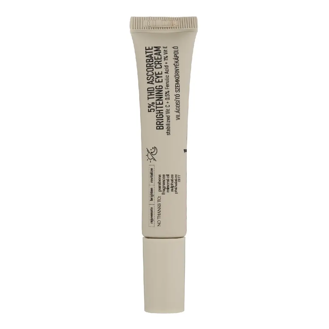 Crema iluminatoare pentru ochi cu 5% THD Ascorbate, 15 ml, Nerds