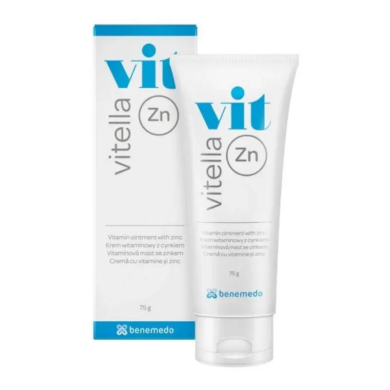 Vitella Zn Crema cu vitamine si zinc, 75ml