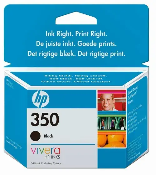 Cartus cerneala HP 350 (Negru)