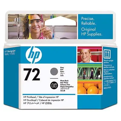 Cap printare HP  72 (Gri / Negru foto)