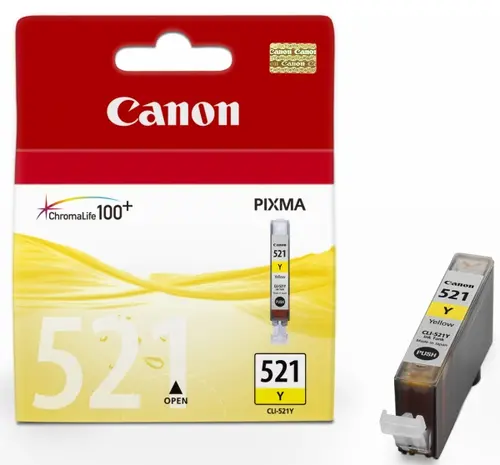Cartus cerneala Canon CLI-521Y (Galben)