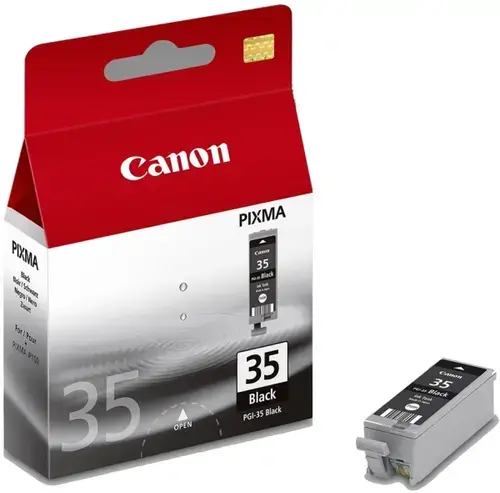 Cartus cerneala Canon PGI-35BK, acoperire 191 pagini (Negru)