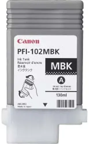 Cartus cerneala Canon PFI-102MBK (Negru mat)