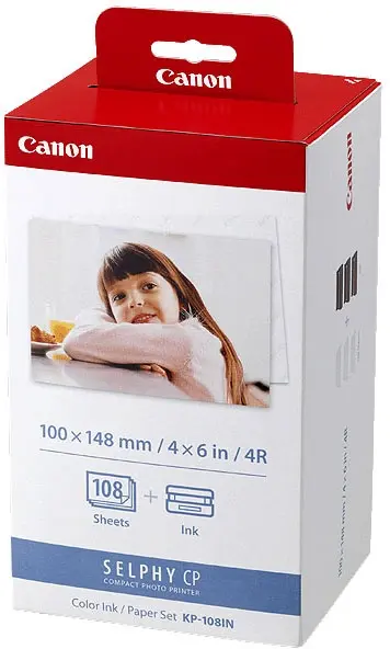 Cartus cerneala Canon KP-108IN + Hartie Foto