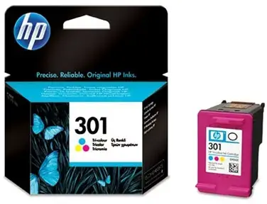 Cartus cerneala HP 301, acoperire 165 pagini (Color)